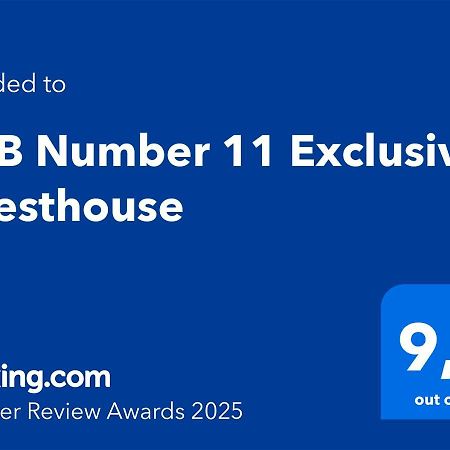 B&B Number 11 Exclusive Guesthouse Brugge Eksteriør bilde